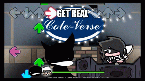 A Video Game That Says Get Real Cole Verse GIF