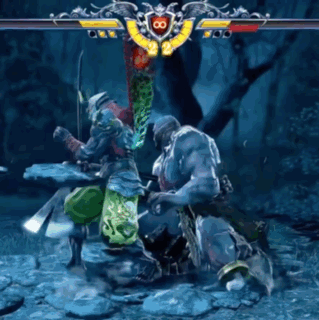 A Video Game With A Shield That Says Infinity On It GIF