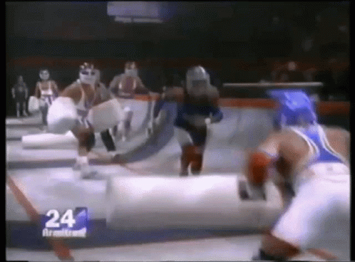 A Video Of A Boxing Match With The Number 24 On The Bottom Right Corner GIF