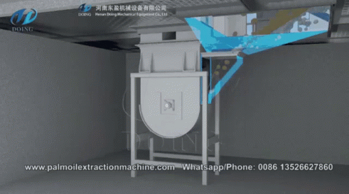 a video of a palm oil extraction machine with the website www.palmolextractionmachine.com at the bottom
