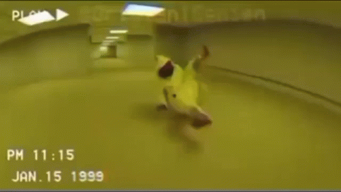 A Video Of A Person Dancing In A Room With The Date January 15 1999 GIF
