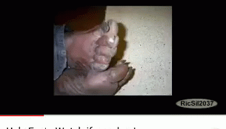A Video Of A Person Washing Their Hands With Ricsil2053 Written In The Corner GIF