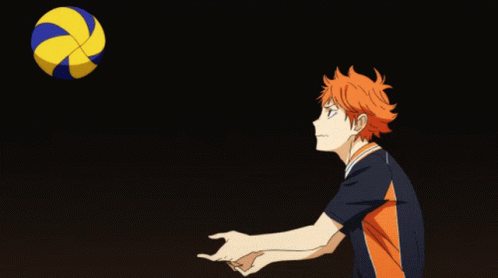 A Volleyball Player With The Number 5 On The Back Of His Shirt GIF