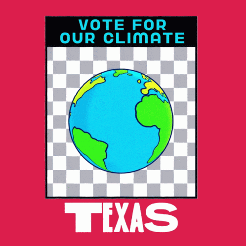 a vote for our climate poster for texas