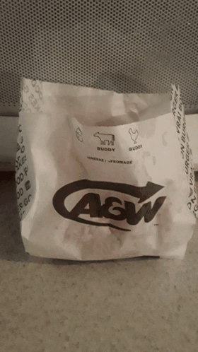 A&W Bag on Counter