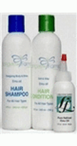 A White Bottle Of Emu Oil Is In A Package . GIF