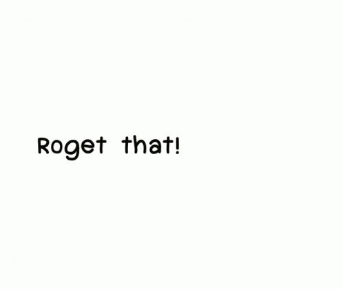A White Box With The Words " Regret That " Written On It GIF