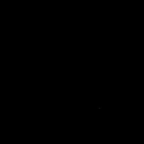 A White Cube With Three Yellow Slices Of Fruit On It GIF