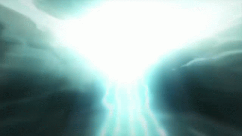 White Light Coming Out Of Dark Cave GIF