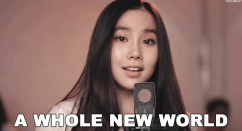 A Whole New World Agatha Chelsea GIF