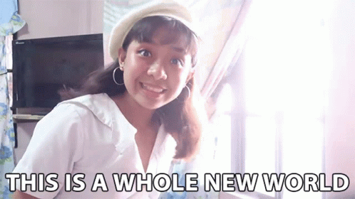 A Whole New World Aliana Villarosa Vlogger GIF