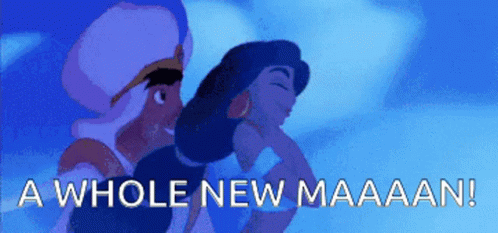 A Whole New World Jasmine Man Meme GIF