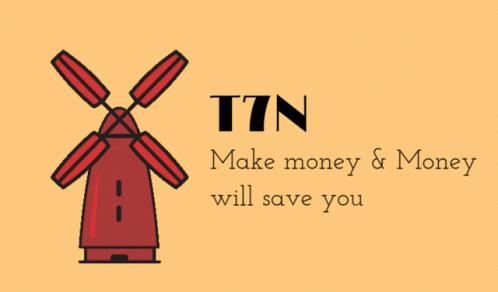 Windmill With Make Money And Money Will Save You GIF