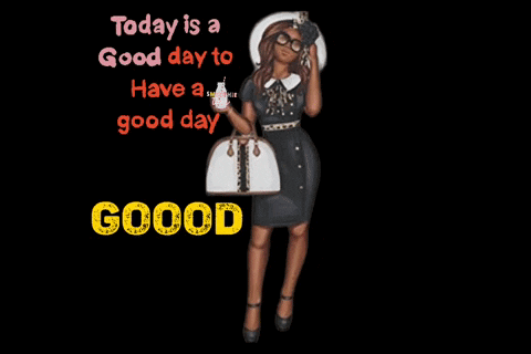 A Woman In A Black Dress Is Holding A Purse And A Bottle Of Coca Cola .. GIF