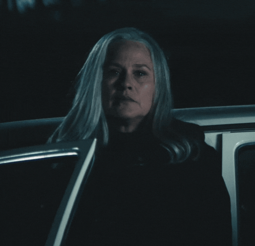 A Woman In A Car With The Words " You 'Re So Easy To Sway " GIF
