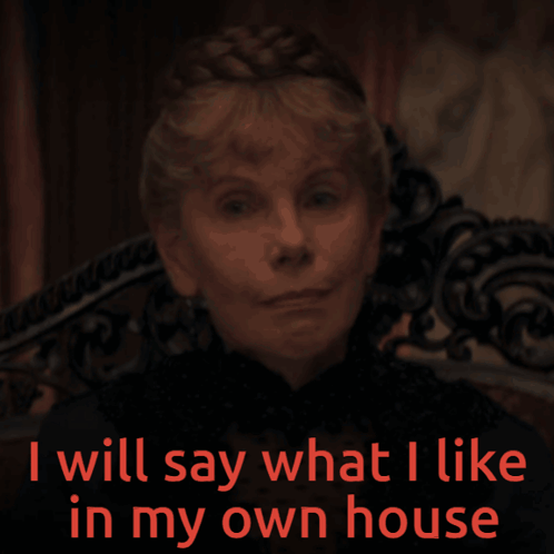 Woman In Dark Room Say What I Like GIF