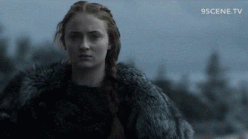 A Woman In A Fur Coat Is Featured On 9Scene Tv GIF