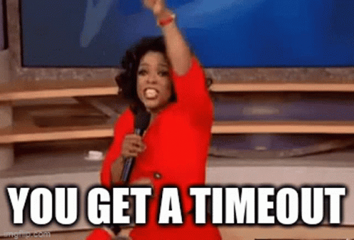 A Woman In A Red Dress Is Holding A Microphone And Screaming . GIF