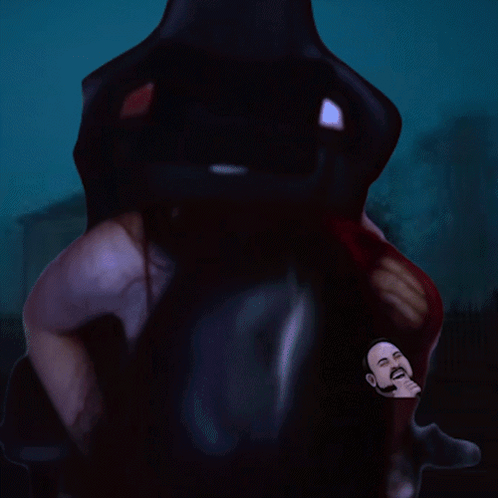 A Woman In A Red Dress Is Screaming With Lightning Coming Out Of Her Eyes GIF