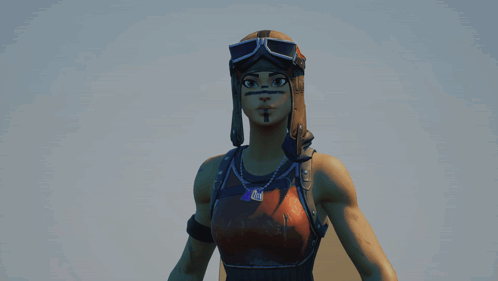 A Woman In A Video Game With Hearts Coming Out Of Her Face GIF