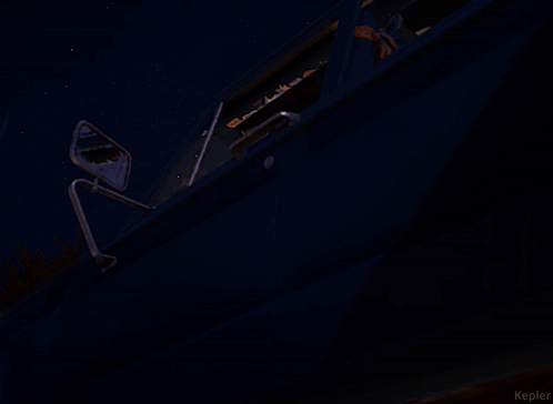 A Woman In A Video Game With The Name Kepler On The Bottom Right GIF