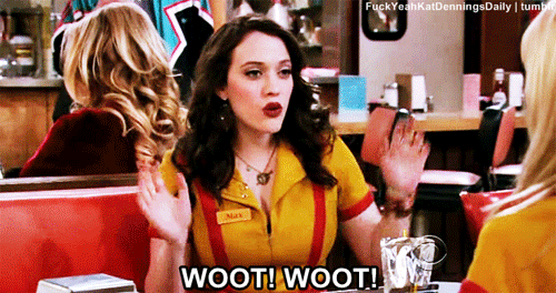 A Woman In A Yellow And Red Uniform Says Wooti Woot GIF