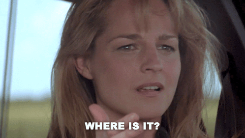 A Woman Is Asking Where Is It In A Car GIF