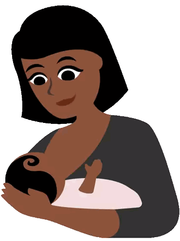 a woman is holding a baby in her arms and breastfeeding it