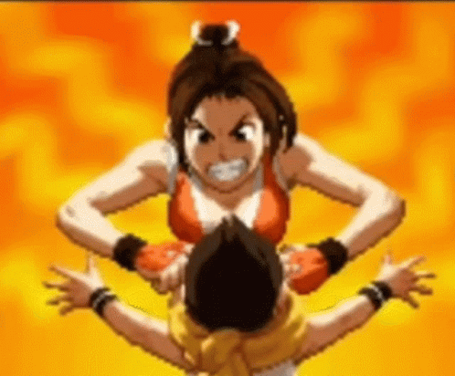 Woman Holding Child In Cartoon GIF