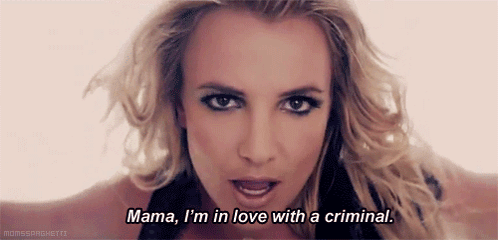 A Woman Is Saying Mama I 'M In Love With A Criminal . GIF