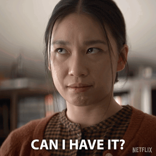 Woman Asking Can I Have It On Netflix GIF