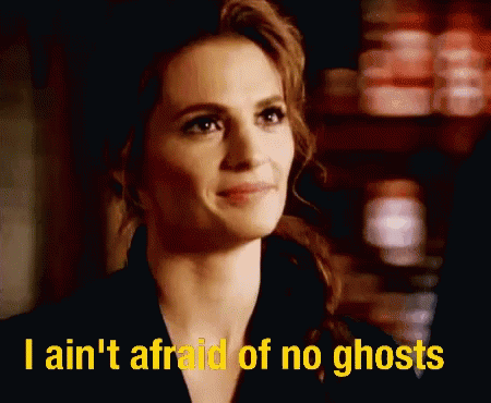 A Woman Says I Ain 'T Afraid Of No Ghosts GIF