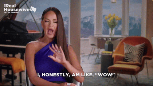 A Woman Says I Honestly Am Like Wow In Front Of A Piano GIF