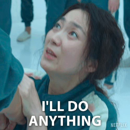 A Woman Says I 'Ll Do Anything In Front Of A Group Of People GIF