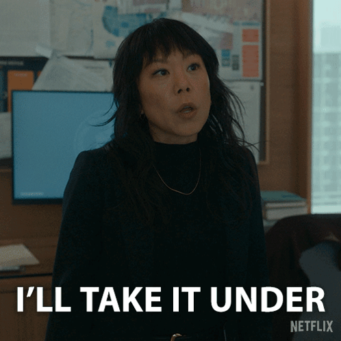 A Woman Says I 'Ll Take It Under Netflix GIF