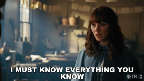 a woman says i must know everything you know on netflix