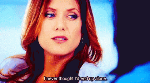 Woman Saying I Never Thought I D End Up Alone GIF