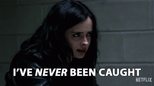 A Woman Says I 'Ve Never Been Caught In A Netflix Advertisement GIF
