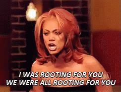 Woman Saying I Was Rooting For You GIF