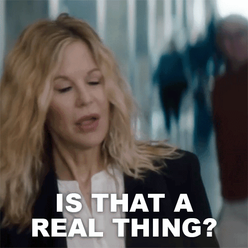 Woman Walking Down Hallway Asking Is That A Real Thing GIF