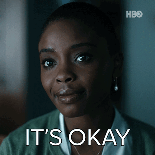 A Woman Says It 'S Okay In A Hbo Ad GIF