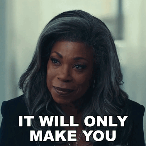 A Woman Says It Will Only Make You In White GIF