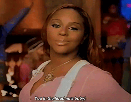 A Woman Says You In The Hood Now Baby GIF
