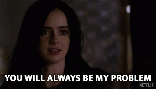 Woman Saying You Will Always Be My Problem In Netflix Ad GIF