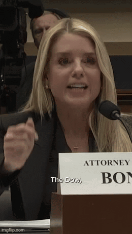 A Woman Speaking Into A Microphone With A Sign That Says Attorney Box GIF