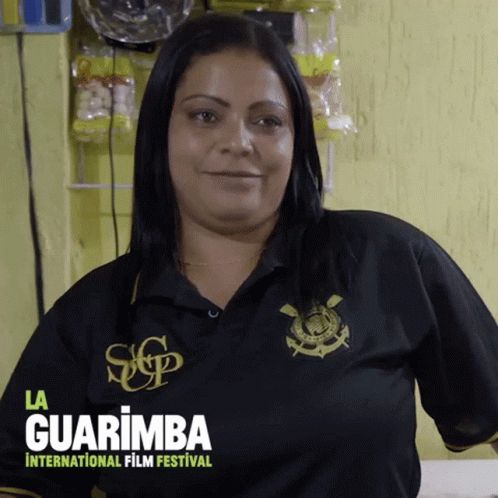 Woman Wearing Black Shirt La Guarimba Film Festival GIF