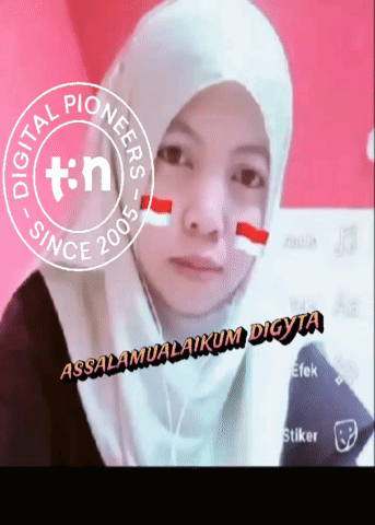 A Woman Wearing A Hijab And A Digital Pioneers Logo GIF