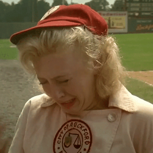 Woman In Red Hat And White Shirt City Of Rockford GIF