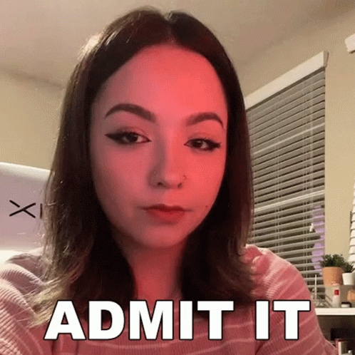 Woman With Nose Ring Making Funny Face Admit It GIF