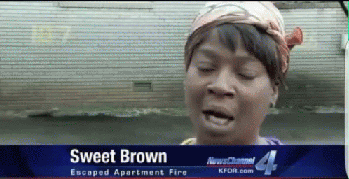 A Woman With A Scarf Around Her Head Is Featured On A News Channel GIF
